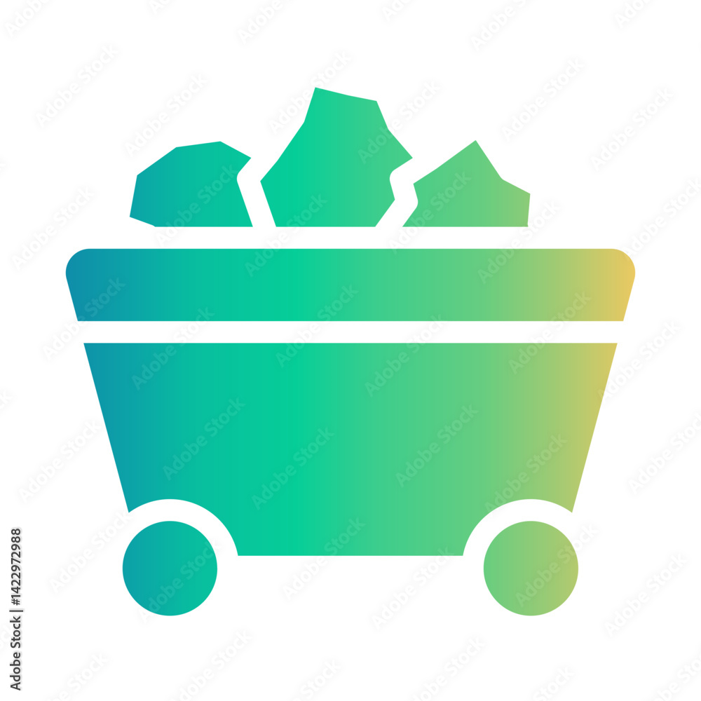 coal Gradient icon coal Gradient icon