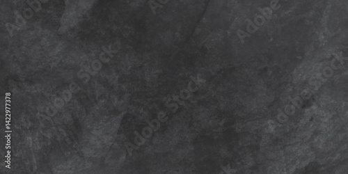 Abstract design with old wall texture cement dark black and paper texture background. Realistic design are space of Studio dark room concrete wall grunge texture .Grunge paper texture design .	
