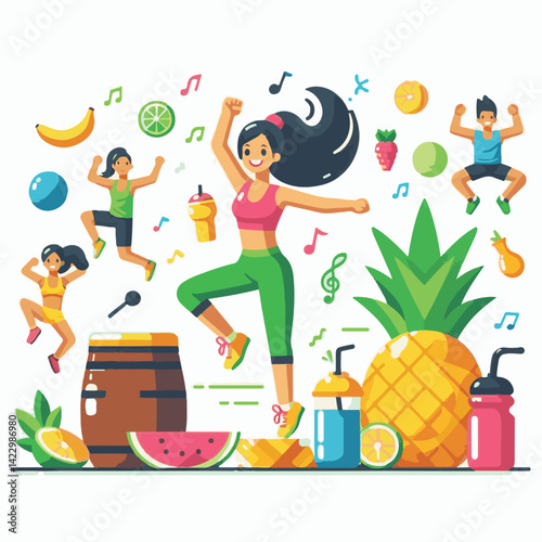 dance, zumba, fitness, training, lifestyle, activity, group, choreography, class, movement, person, indoors, female, girl, sports, studio, dancing, pastime, improvising, social, hobby, enjoyment, musi