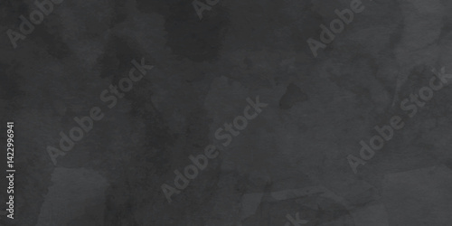 Abstract design with old wall texture cement dark black and paper texture background. Realistic design are empty space of Studio dark room concrete wall grunge texture .Grunge paper texture design .	