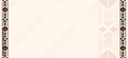 Maxico style banner and poster background vector design