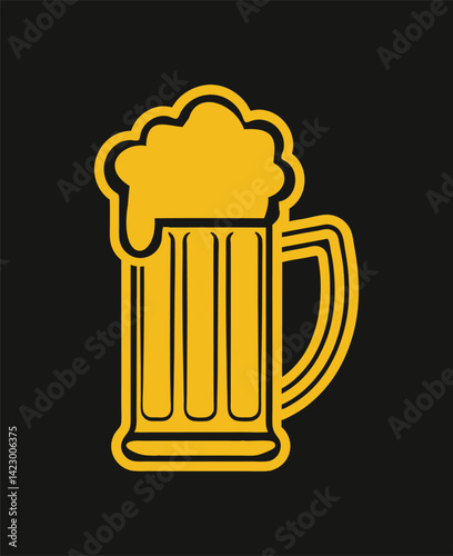 Beer mug icon