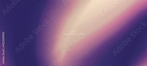 Abstract Grainy Gradient Background With Soft Blurred Shapes In Abstract Color Tones, Modern Digital Texture, Premier Quality Design
