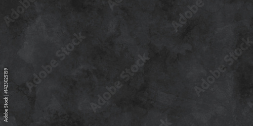 Abstract design with old wall texture cement dark black and paper texture background. Realistic design are space of Studio dark room concrete wall grunge texture .Grunge paper texture design .	