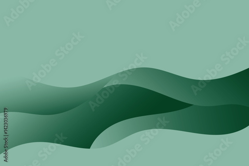 Gradient color wave background, modern abstract background