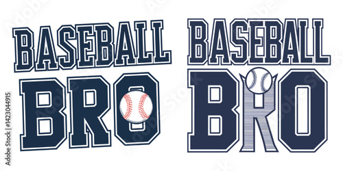 Baseball Bro T-Shirt - Bold Graphic Tee for Baseball Buddies