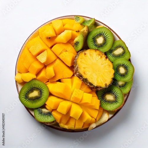 Pineapple, Mango, Kiwi