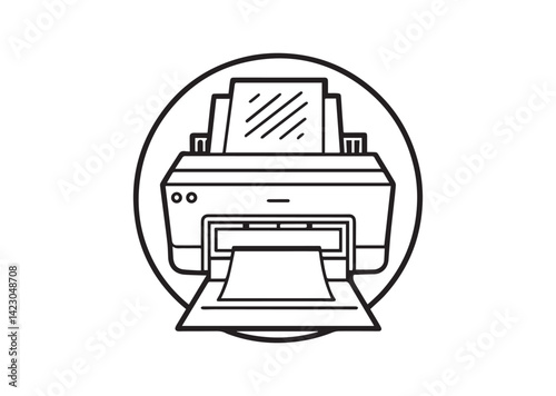 Printer Vector