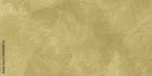 Abstract design with brown color old concrete wall texture background and old paper texture background .Modern design with vintage paper background or texture.	