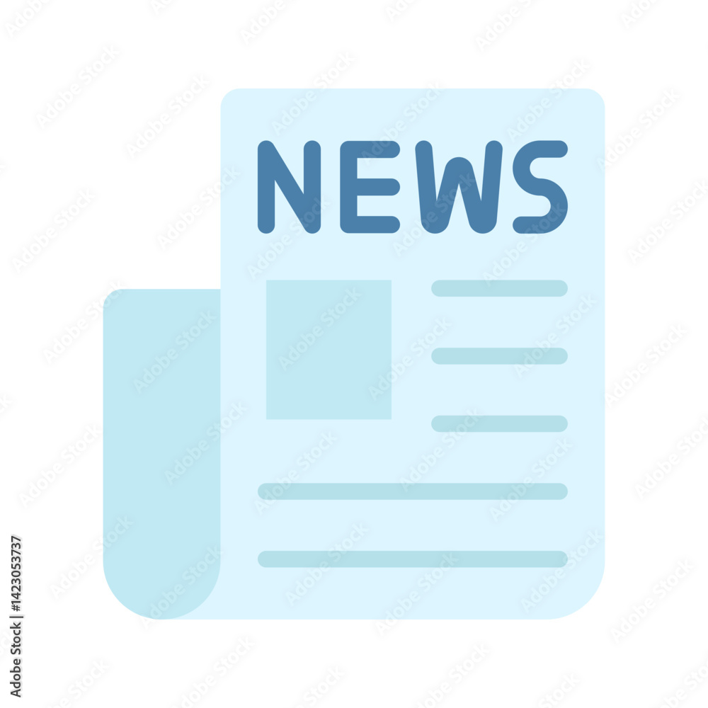 News icon vector image. Suitable for mobile apps, web apps and print media. News icon vector image. Suitable for mobile apps, web apps and print media.