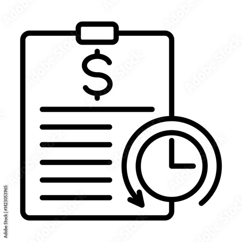 loan history single icon