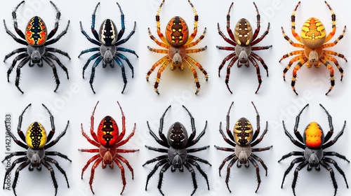 Spider Sticker Collection