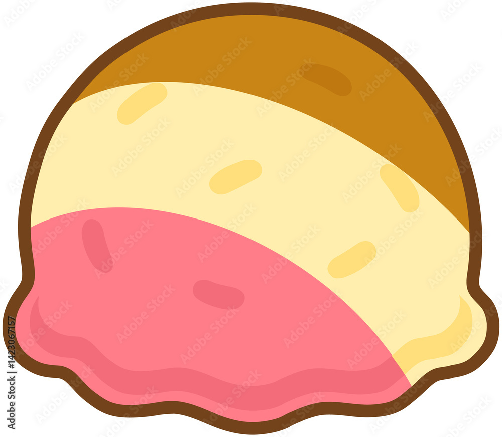 Neapolitan ice cream
Neapolitan ice cream