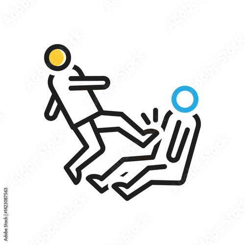 Multi color icon for action