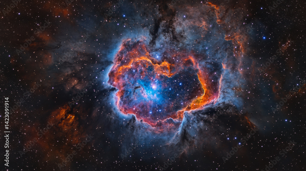 Cosmic Nebula Explosion