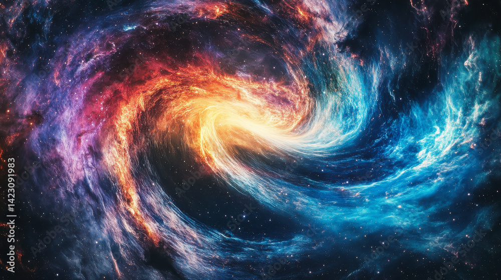 Cosmic Nebula Explosion