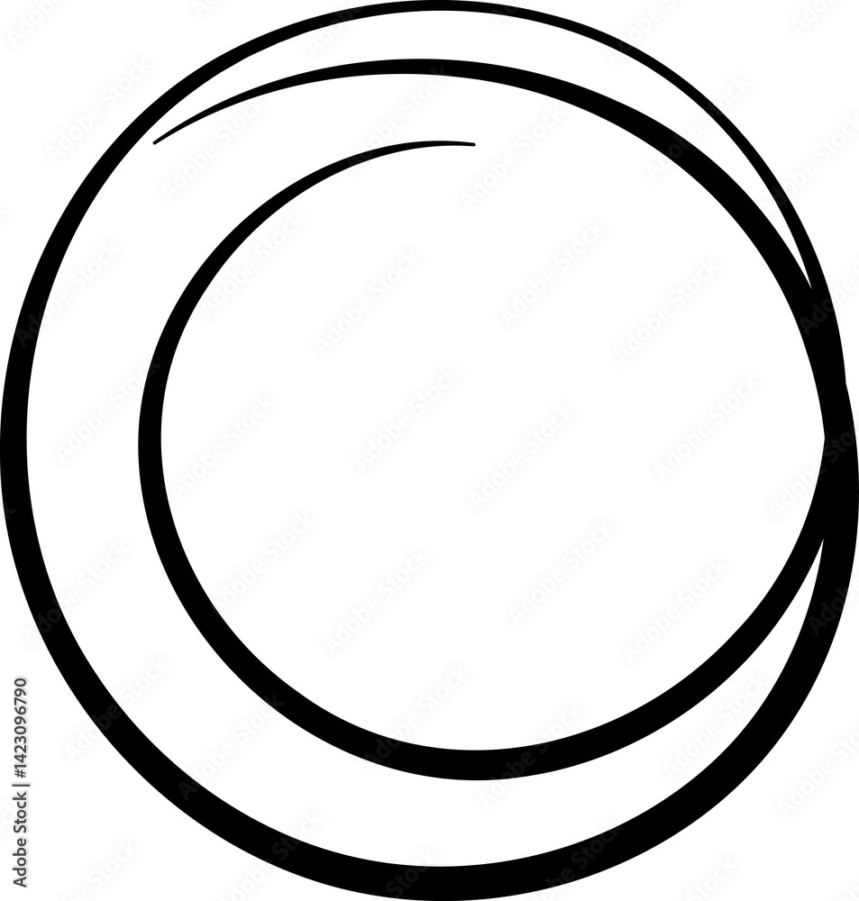 Hand drawn circles line sketch. doodle round circles Hand drawn circles line sketch. doodle round circles