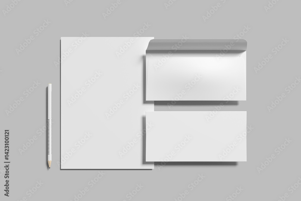 Stationery Branding Blank Mockup Stationery Branding Blank Mockup