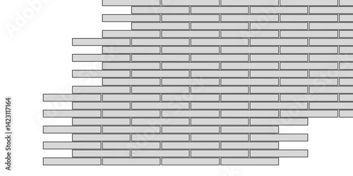 Grey brick wall background. grey stone brick wall seamless background. Seamless Texture Pattern of a Brick Wall. grey bricks wall 3d illustration. Brick wall Texture. wall stone texture background.