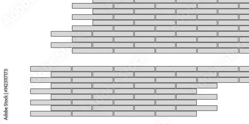 Grey brick wall background. grey stone brick wall seamless background. Seamless Texture Pattern of a Brick Wall. grey bricks wall 3d illustration. Brick wall Texture. wall stone texture background.