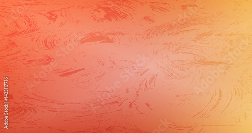 Warm fall gradient backgrounds with abstract noise. Autumn retro gradation template. Vector bright backdrops with grunge smudge effect. Red heat textured glass.