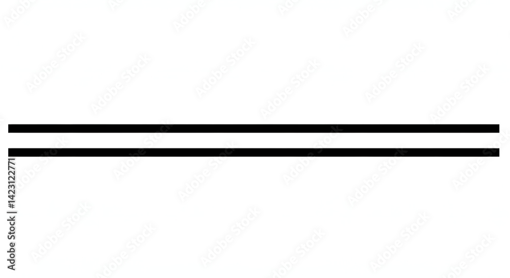 Minimalist Black Horizontal Line Design on White Background for Graphic Use Minimalist Black Horizontal Line Design on White Background for Graphic Use