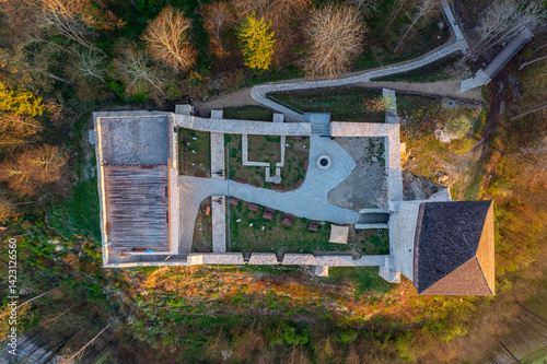 Muszyna, Małopolska, wschód słońca, Baszta.