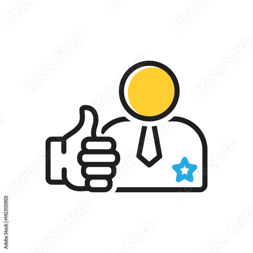 Multi color icon for really