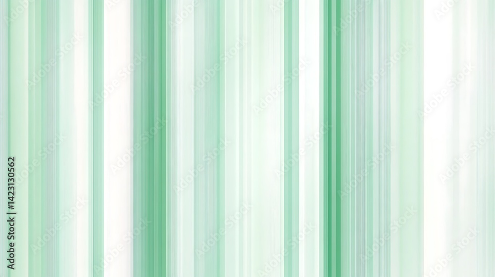 Abstract Green and White Vertical Stripes Design Abstract Green and White Vertical Stripes Design