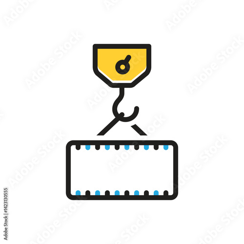 Multi color icon for weigh