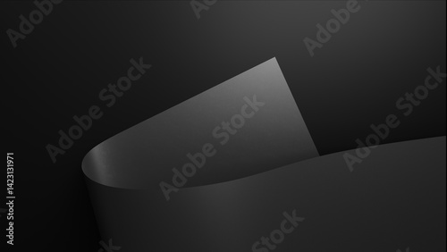 Abstract Dark Background with Geometric Shapes and Lines