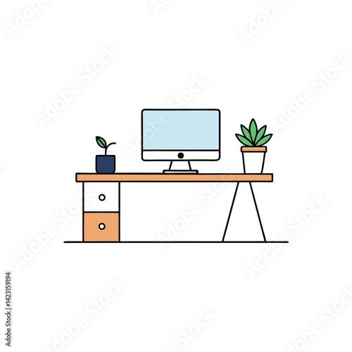 tv and computer