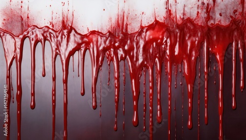 blood streaks on glass halloween texture for spooky designs, web, branding, posters, and prints