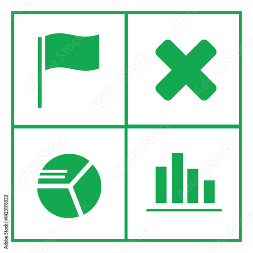 Very necessary icon set vector illustration.