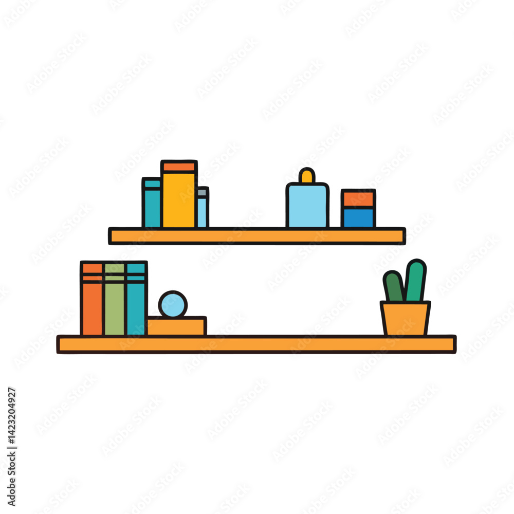 Naklejka premium vector illustration of a factory building