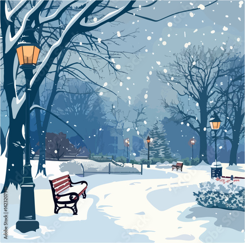 illustration, graphic, design, winter, snow, background, tree, nature, drawing, forest, landscape, abstract, art, vector, cold, sky, mountain, hand drawn, travel, silhouette, outdoor, blue, texture
