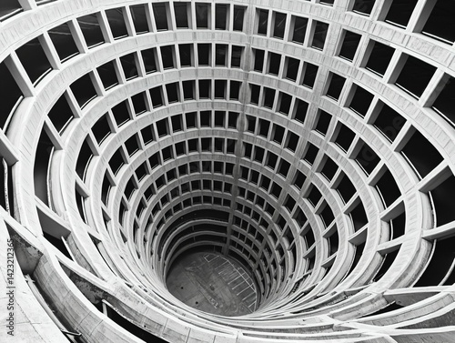 Wallpaper Mural Spiral Parking Garage Torontodigital.ca