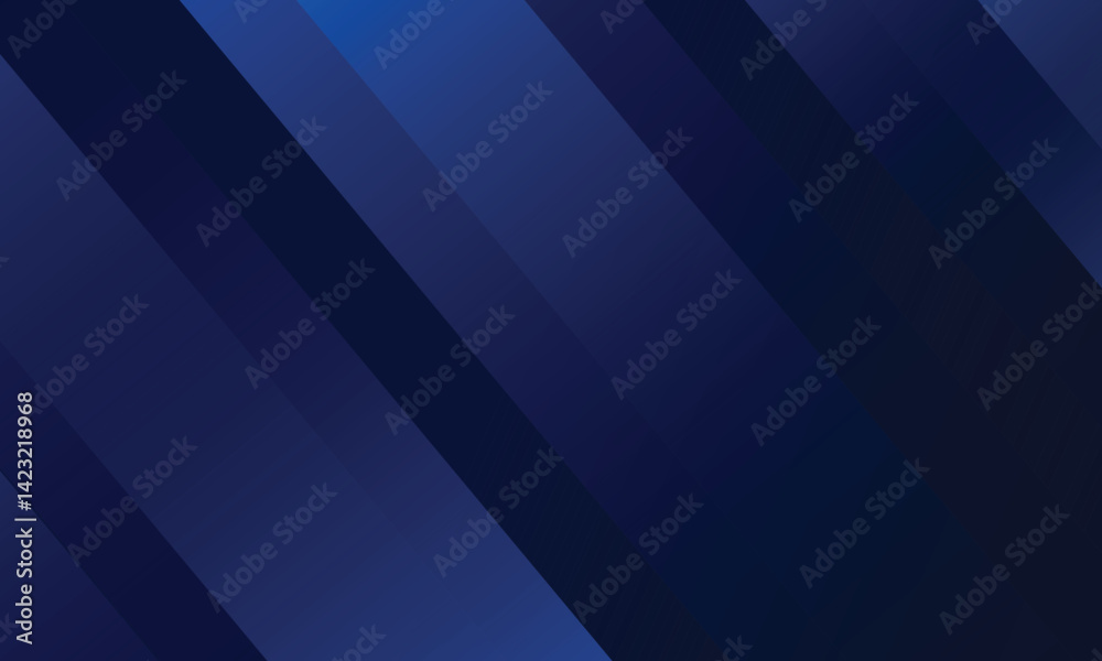 Obraz premium modern dark blue gradient diagonal stripes dynamic Banner background