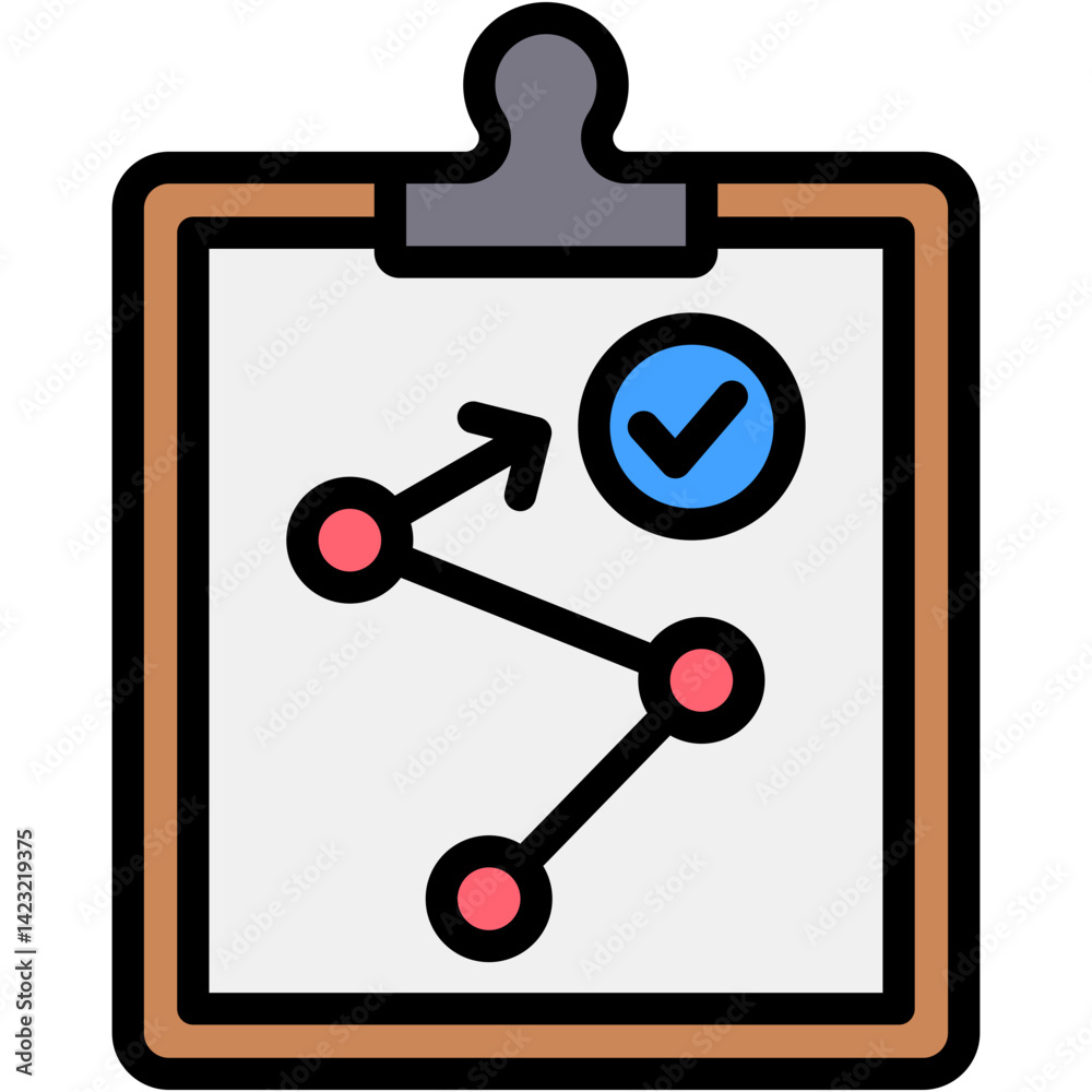 Strategic Planning Icon Strategic Planning Icon