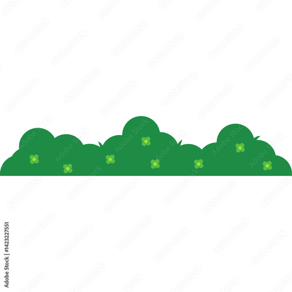 Fototapeta premium Green Bushes