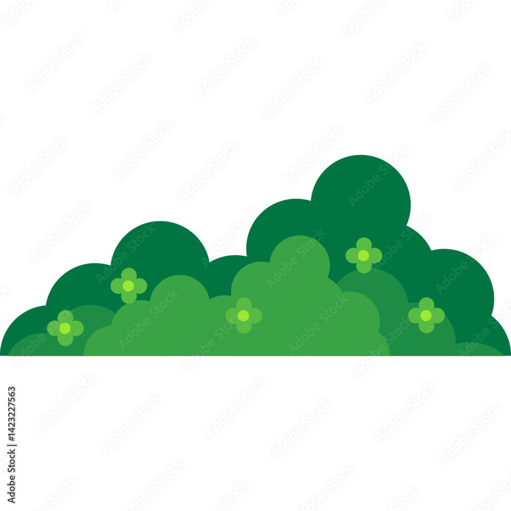 Fototapeta premium Green Bushes
