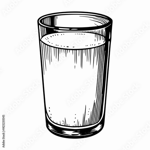 A clear glass of water showing refreshing hydration against a minimalist background representing purity and wellness.