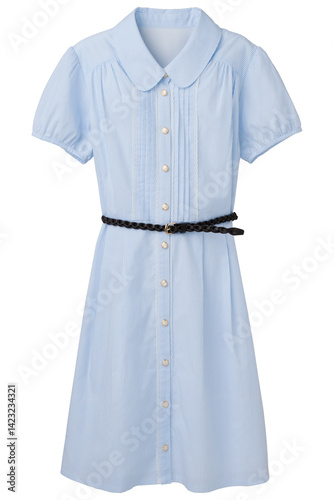 Obraz na płótnie 半袖のワンピース (summer dress)