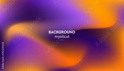 Abstract purple and orange combination background. Minimalist pastel color design.