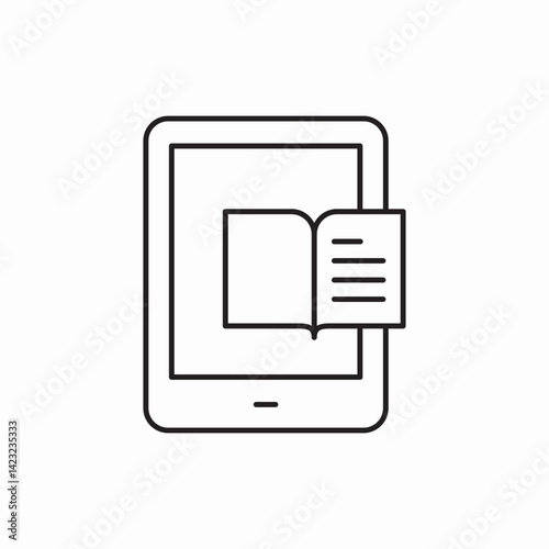 talbet education app icon vector sign