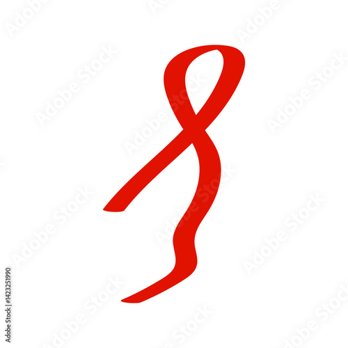 HIV Aids Awareness Ribbon