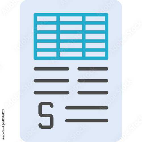 Bank Statement Icon