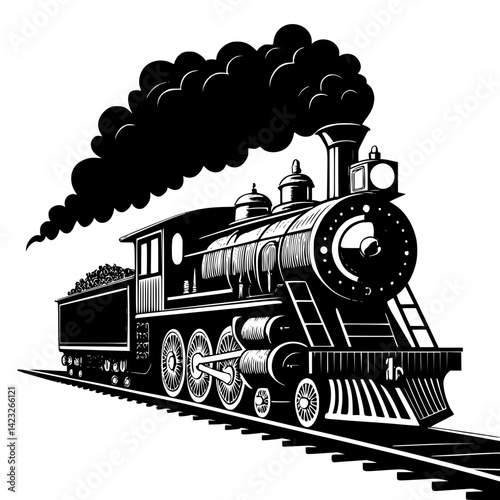 old steam locomotive