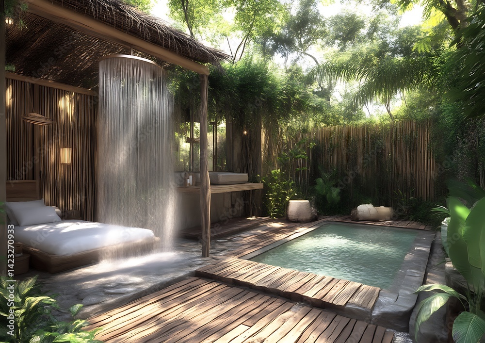 Tropical Spa Outdoor Retreat
