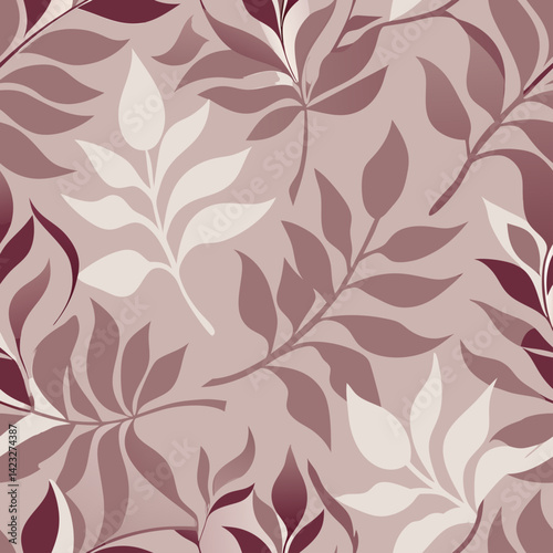 soft Floral seamless pattern background